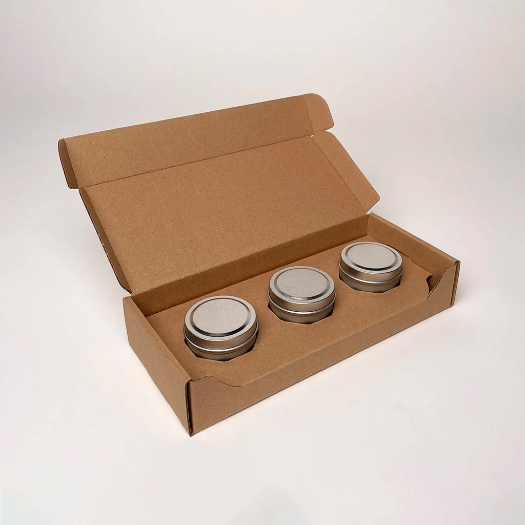 2 oz Candle Tin 3-Pack Shipping Box™