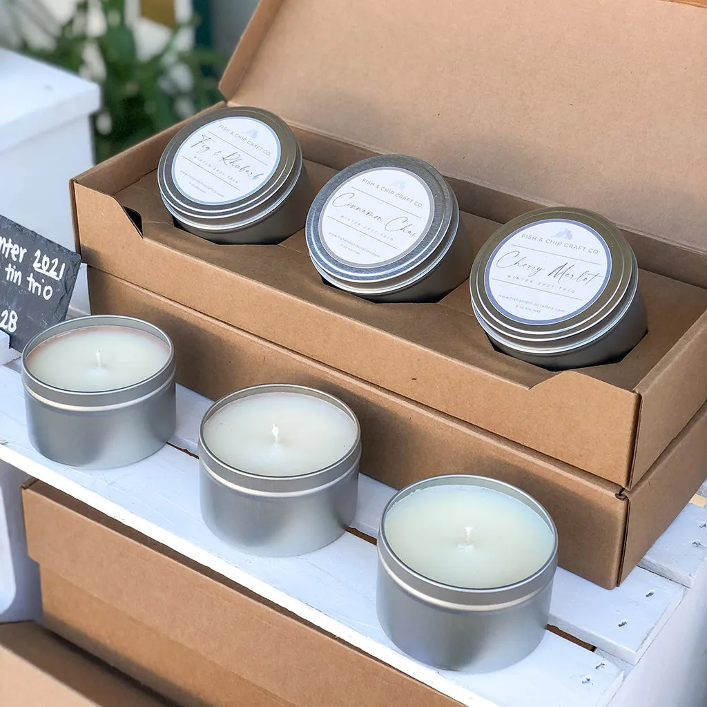 8 oz Candle Tin 3-Pack Shipping Box™