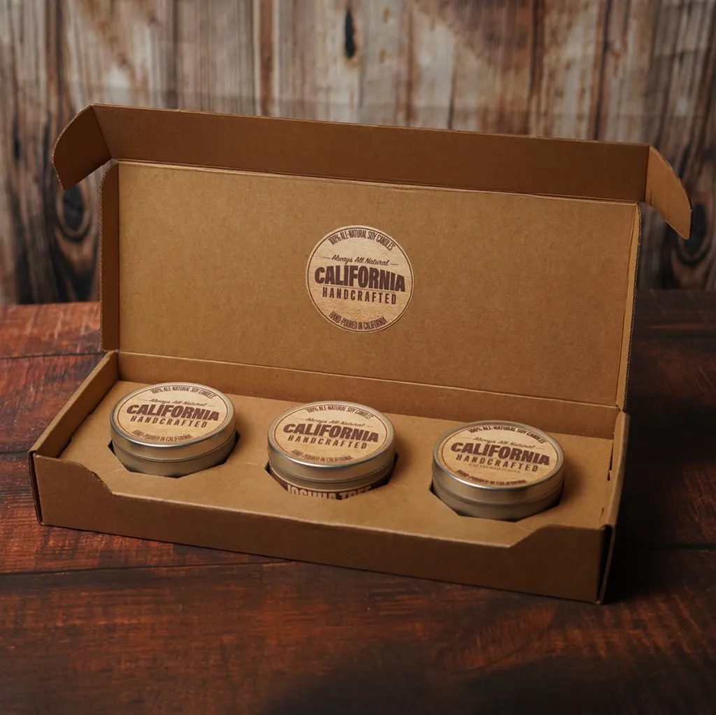 8 oz Candle Tin 3-Pack Shipping Box™