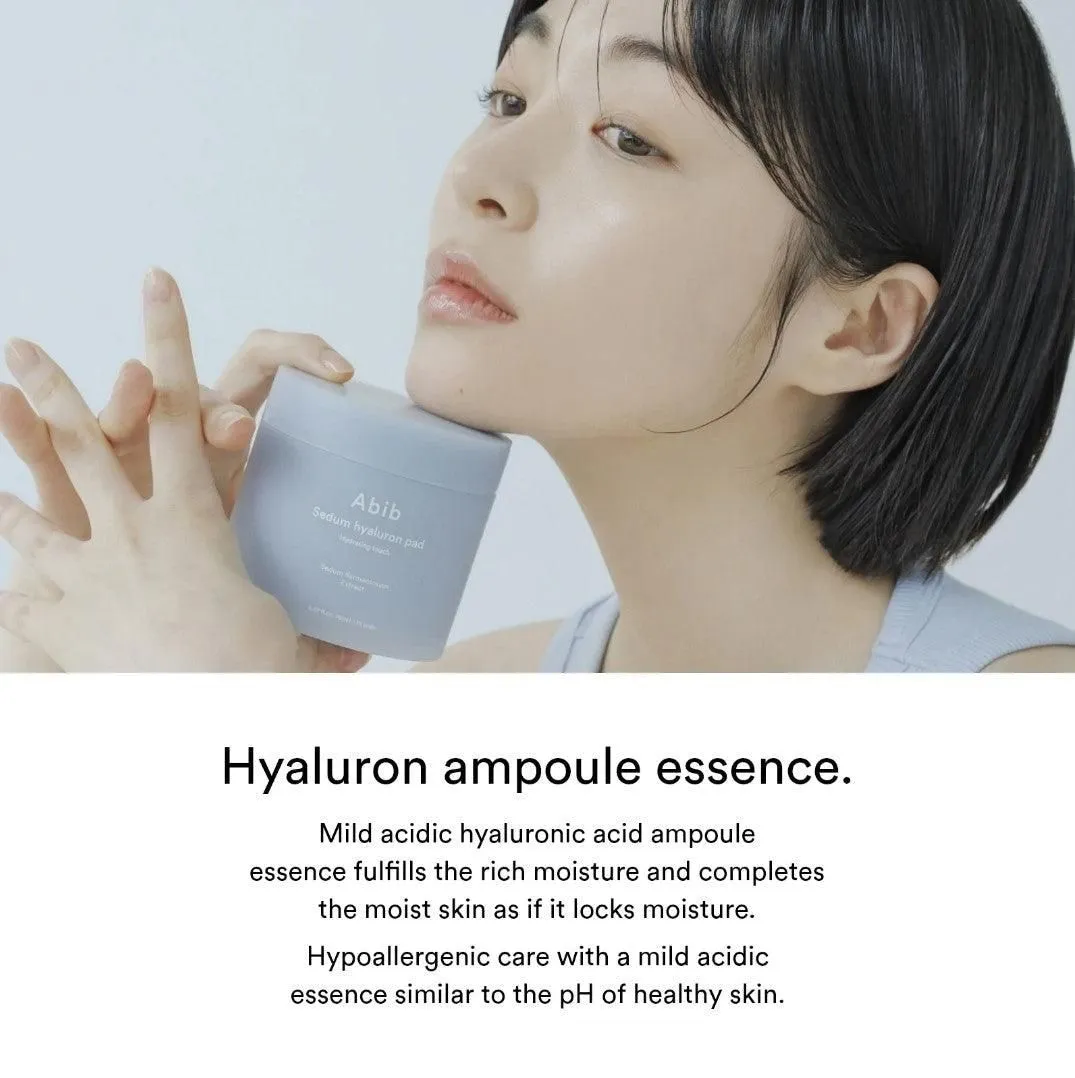 Abib Sedum Hyaluron Pad Hydrating Touch 165ml 75EA