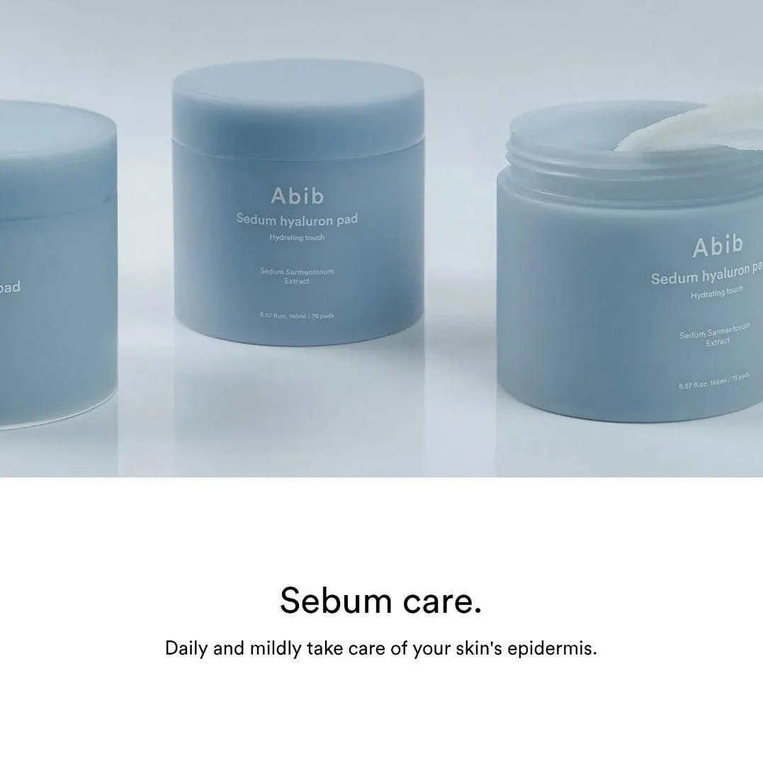 Abib Sedum Hyaluron Pad Hydrating Touch 165ml 75EA