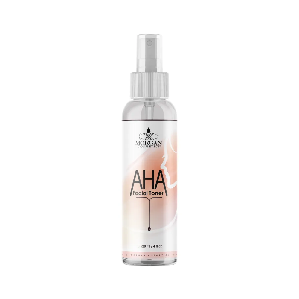 AHA Facial Hydrating Toner (4 Oz) by Morgan Cosmetics