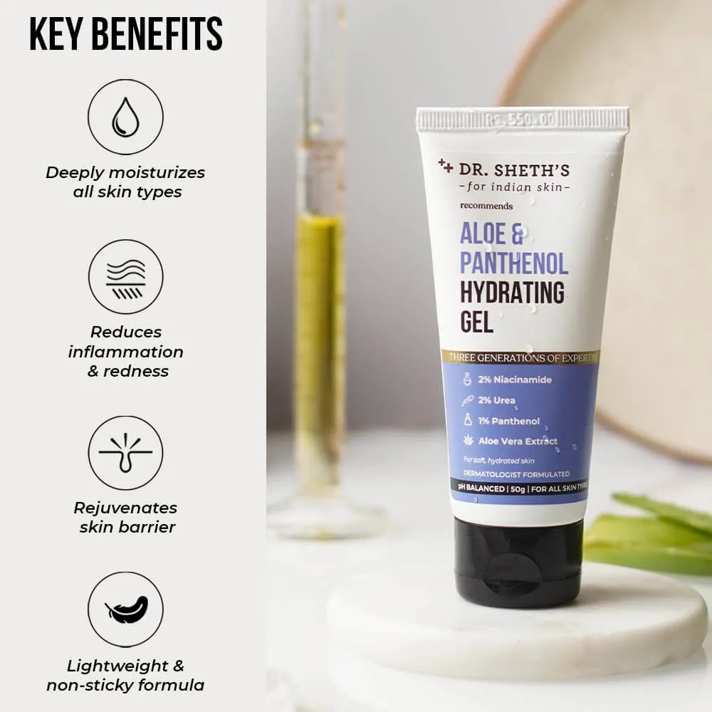 Aloe & Panthenol Hydrating Gel - 50g