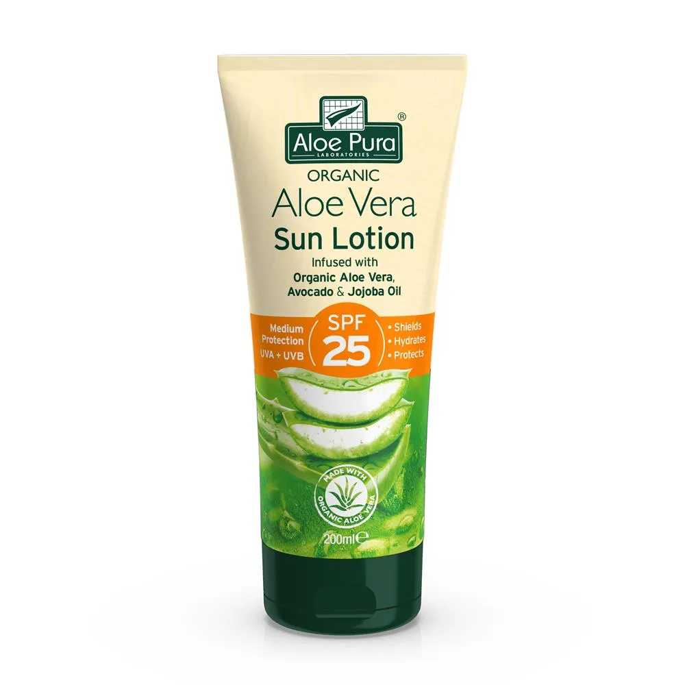 Aloe Pura - Aloe Vera Sun Lotion SPF25 200ml