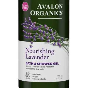 Avalon Organics Lavender Bath & Shower Gel 355ml