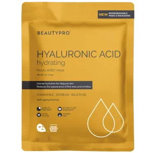 Beauty Pro Hyaluronic Acid Hydrating Sheet Mask