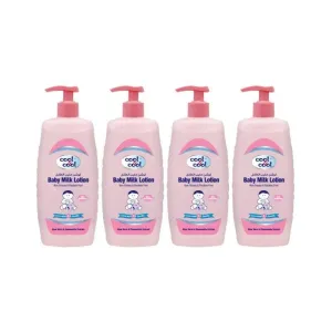 Cool & Cool Baby Milk Lotion Pack of 4 - 500 ml