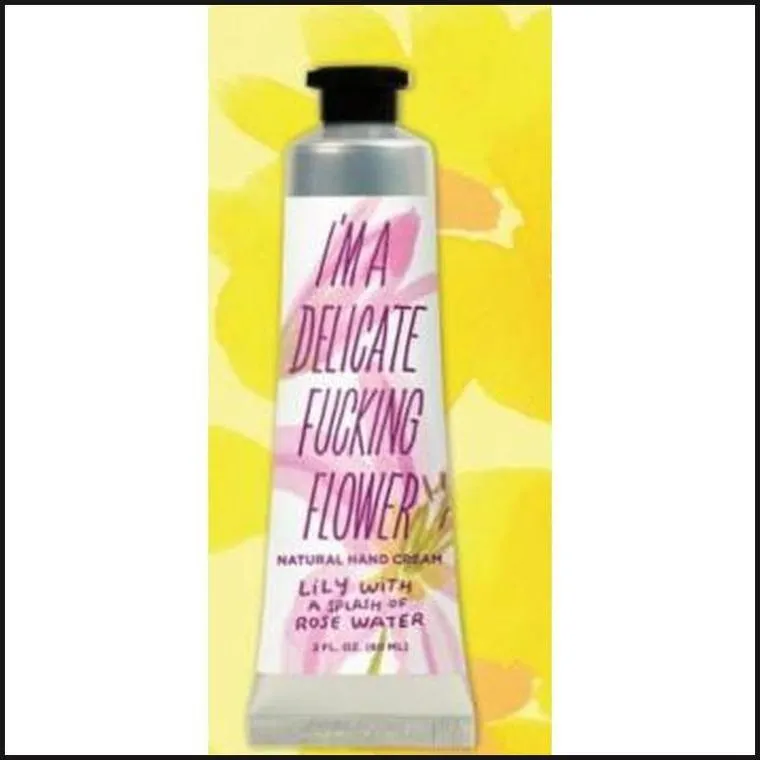 Delicate F^cking Flower Natural Hand Cream