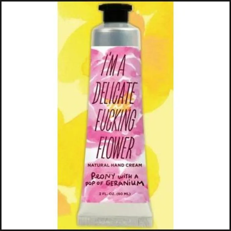 Delicate F^cking Flower Natural Hand Cream