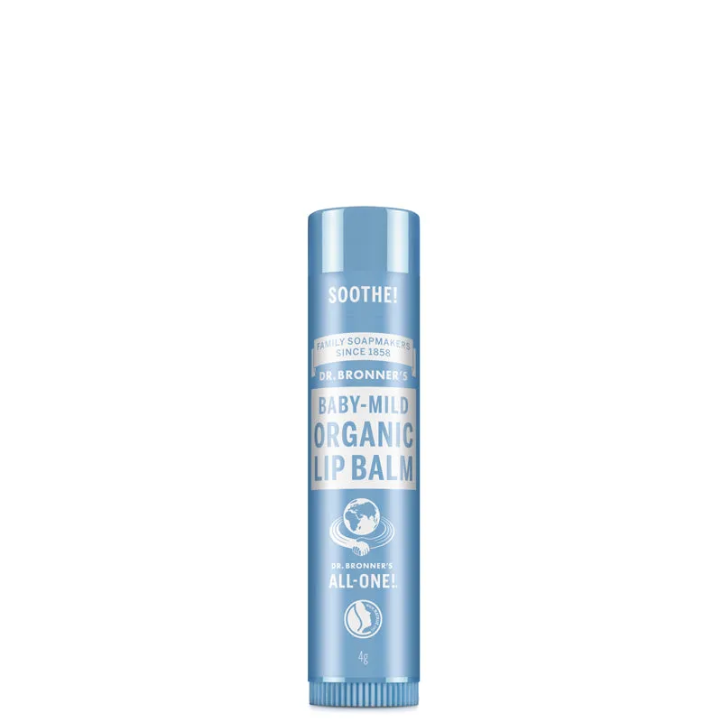 Dr Bronner's Baby Mild Organic Lip Balm 4g