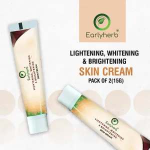 Earlyherb's skin Whitening cream with Mulberry, Licorice and Aloevera