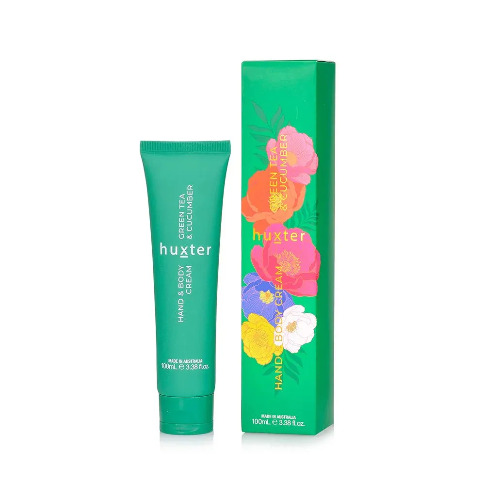 Huxter Hand & Body Cream - Green Tea & Cucumber