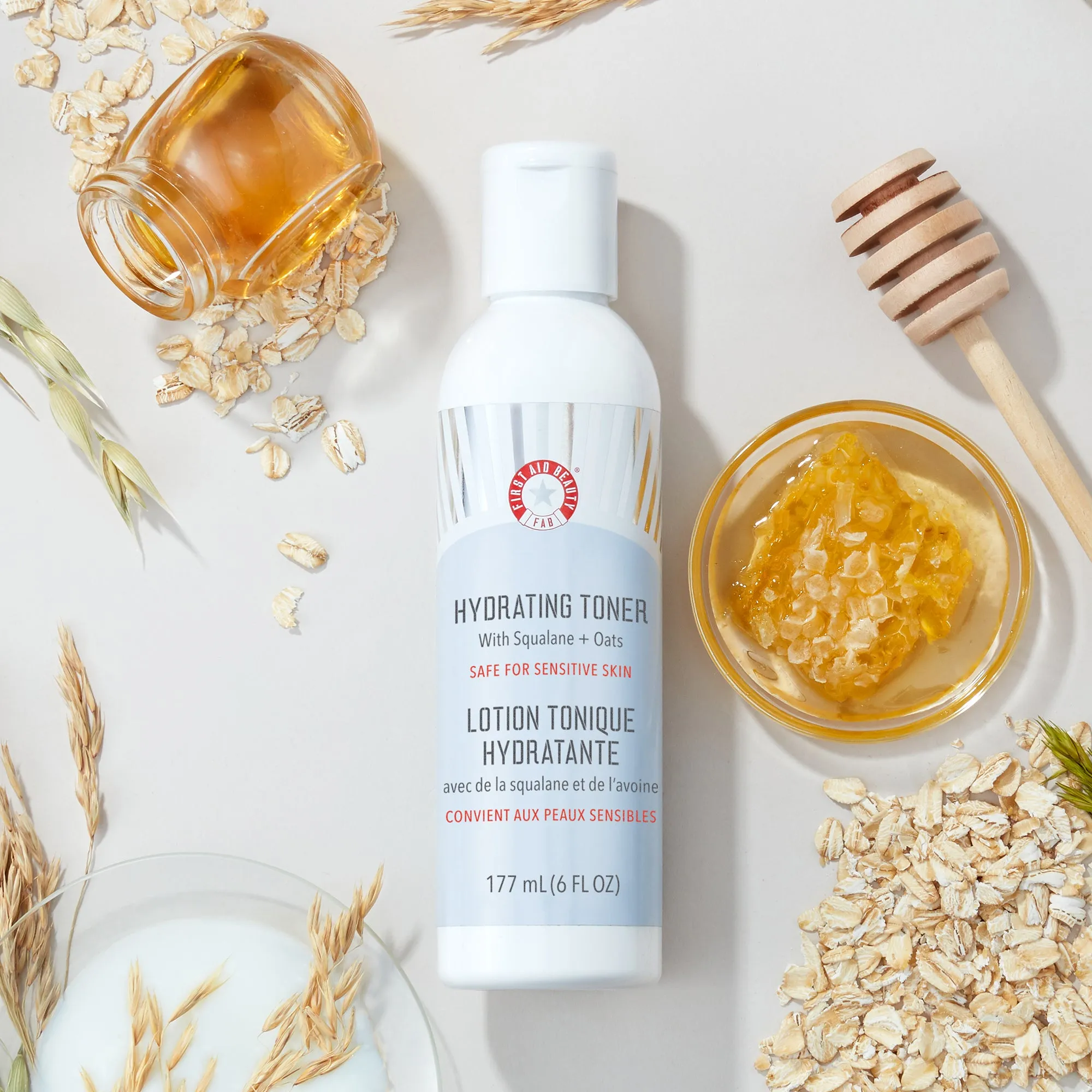 Hydrating Toner with Squalane   Oats