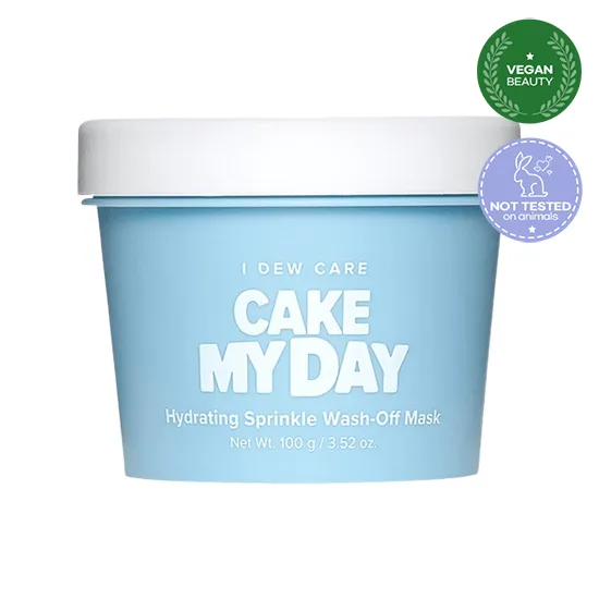 I DEW CARE Cake My Day Hydrating Sprinkle Wash-Off Mask 100g