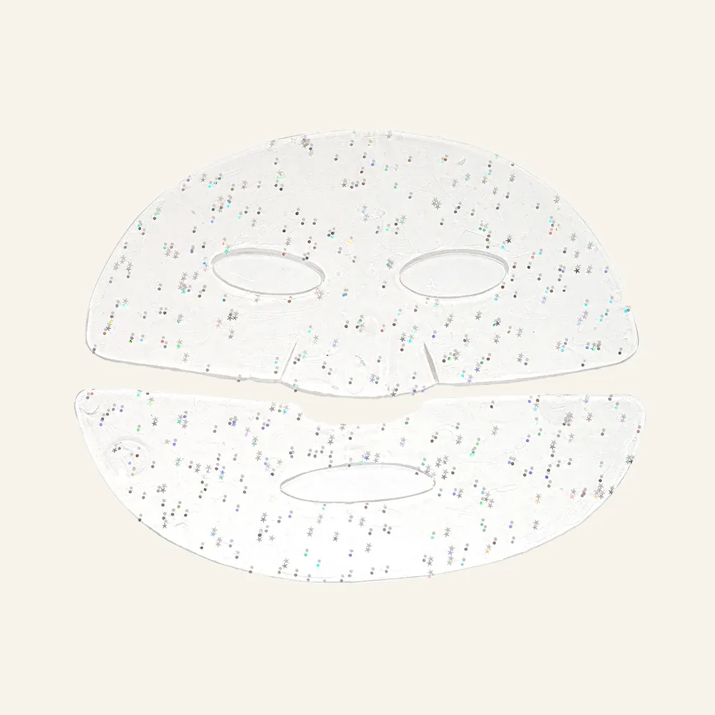 It's Glow Time Glitter Hydrogel Mask