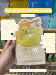 Pack of 3 | Fruit Series Hydrating Facial Sheet Mask (Honey)