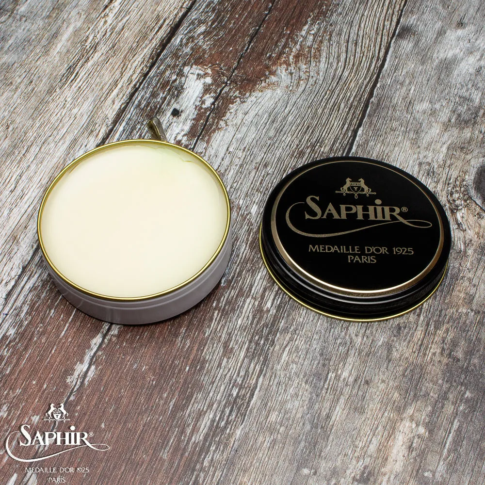 SAPHIR MEDAILLE D'OR PATE DE LUXE WAX POLISH - NEUTRAL - 50ml