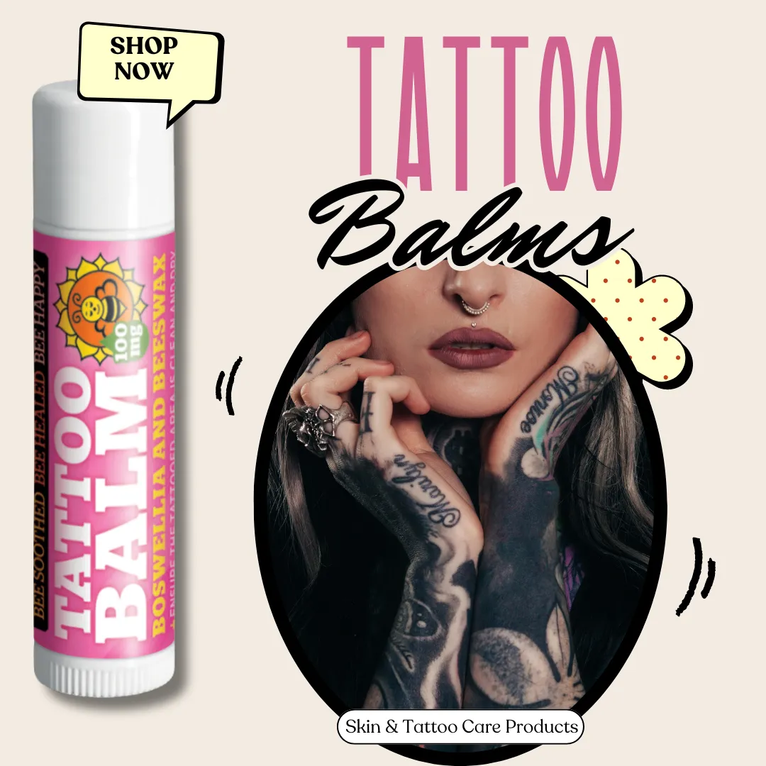 Tattoo & Skin Health THC:CBD with Arnica, Boswellia, and Beeswax