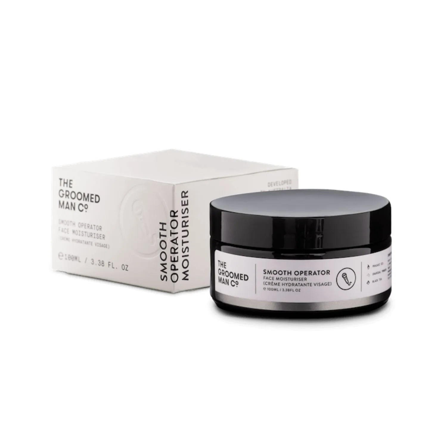 The Groomed Man Co. Smooth Operator Face Moisturiser (100ml)