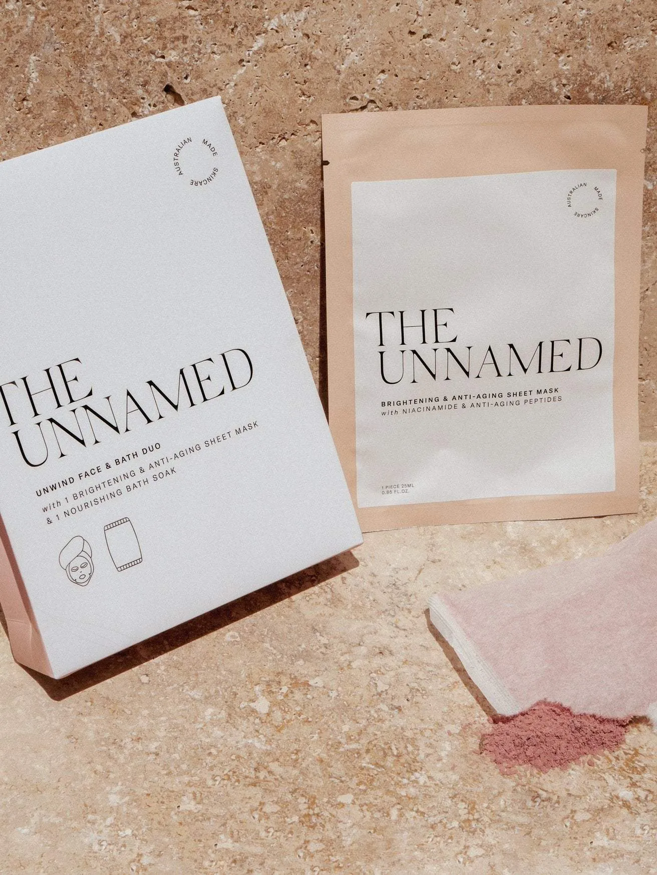 The Unnamed Unwind Face & Bath Duo