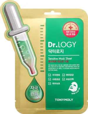 TONYMOLY Dr. Logy Sensitive Sheet Mask, 23g